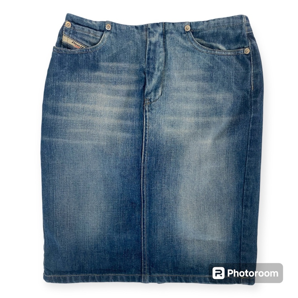 Diesel vintage Y2K denim skirt fits sz 23/24